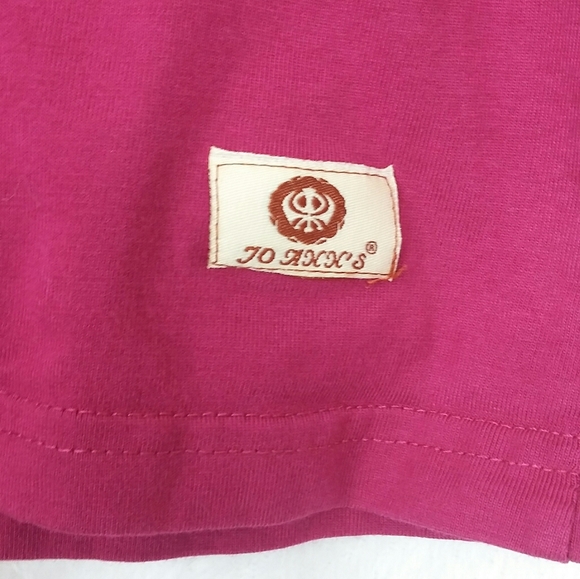 ⭐️ 5 for $25 ⭐️ Curacao Women's  Fushia Tshirt sz Large - Picture 6 of 7